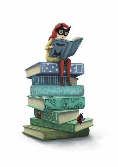 Just One More Chapter Greeting Card - Demelsa Haughton_Just Makers