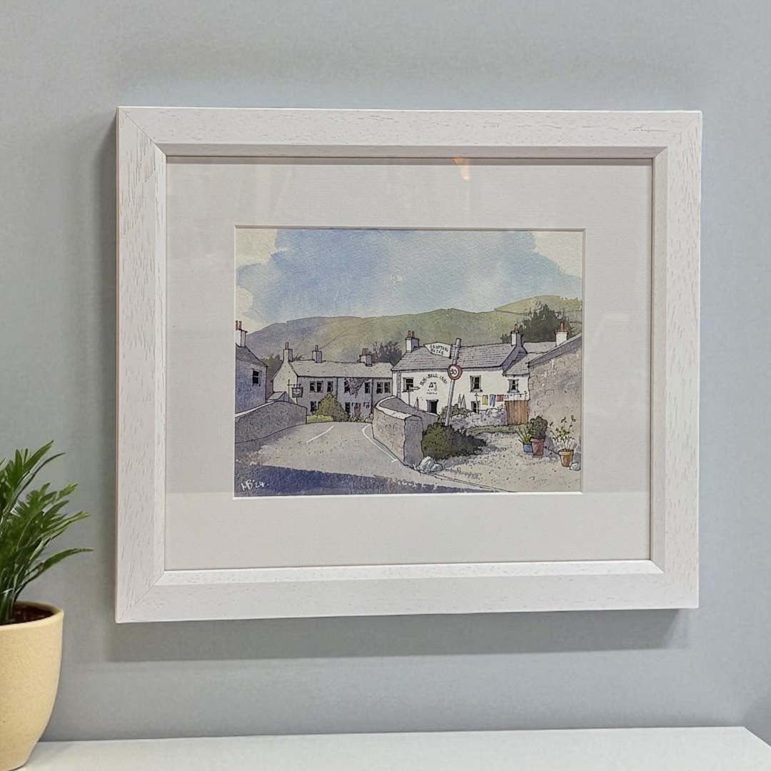 Kettlewell Original Framed Painting - Matty Burnham - Just Makers Matty Burnham