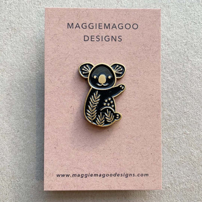 Koala Pin Maggie Magoo Designs_Just Makers