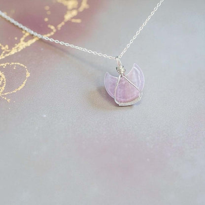 Kunzite Necklace - Hart, Body and Soul_Just Makers