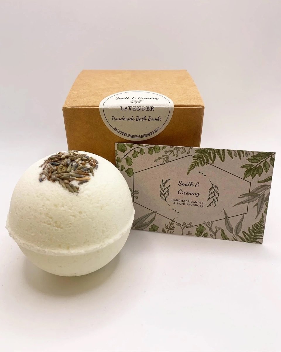Lavender Bath Bomb - Smith and Greening - Just Makers Smith and Greening
