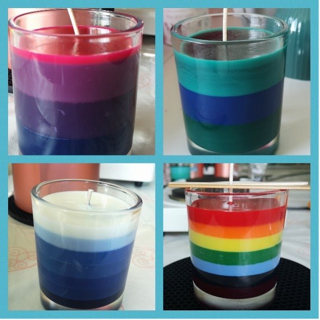 Layered Candle Making Workshop - Just Makers Workshop