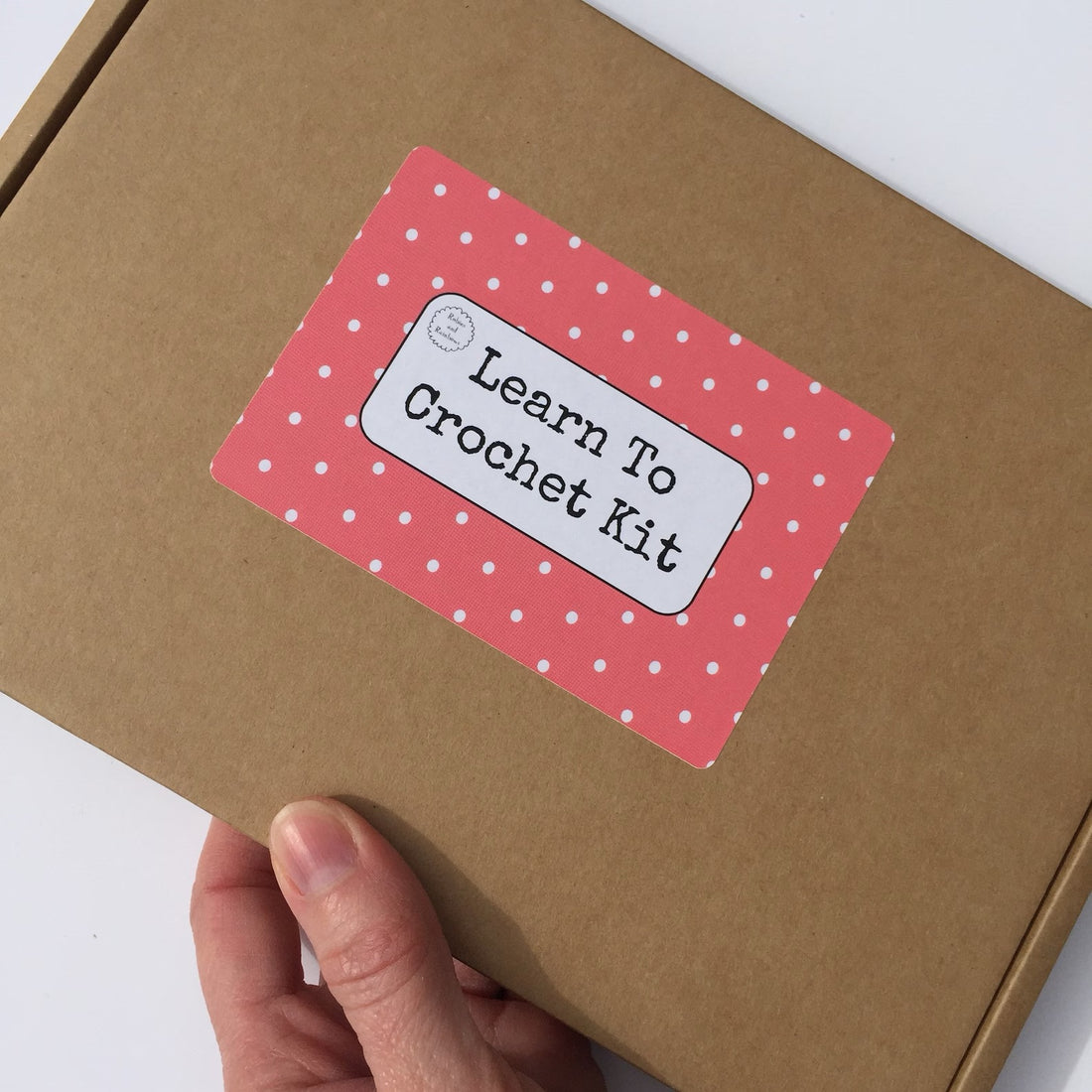 Learn to Crochet Kit - Robins and Rainbows_Just Makers