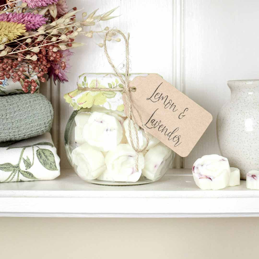Lemon and Lavender Natural Soy Wax Melts - Dales Studios Co_Just Makers