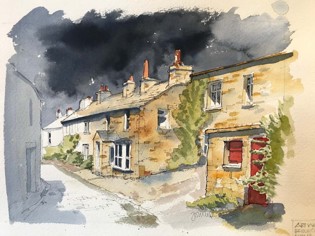 Line and Wash Workshop - Just Makers Workshop