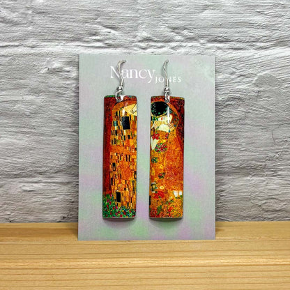 Long The Kiss Earrings - Nancy Jones_Just Makers