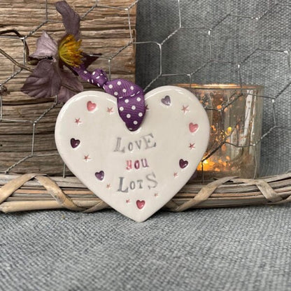 Love You Lots Heart - Jamali Annay Designs - Just Makers Jamali Annay Designs
