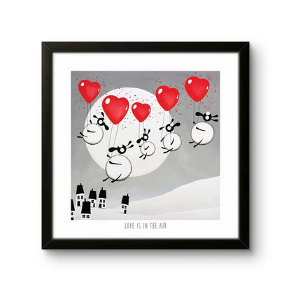 Love is in the Air 10&quot; Print - Mervyn Tay Art_Just Makers