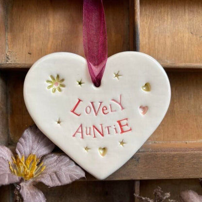 Lovely Auntie Heart - Jamali Annay Designs - Just Makers Jamali Annay Designs