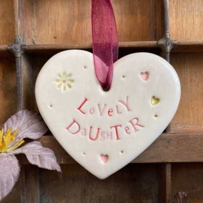 Lovely Daughter Heart - Jamali Annay Designs - Just Makers Jamali Annay Designs