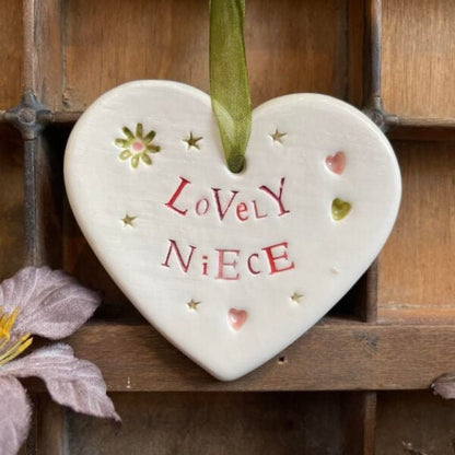 Lovely Niece Heart - Jamali Annay Designs - Just Makers Jamali Annay Designs