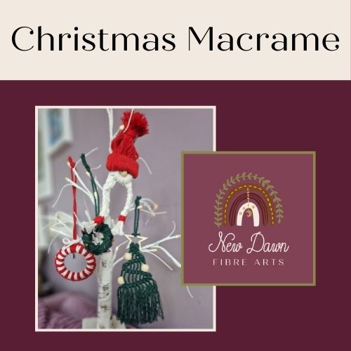 Macrame Christmas Decorations Workshop_Just Makers
