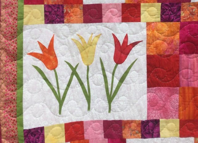 Make a Patchwork Cushion Cover with Bee - Spoke Quilts - Just Makers Workshop