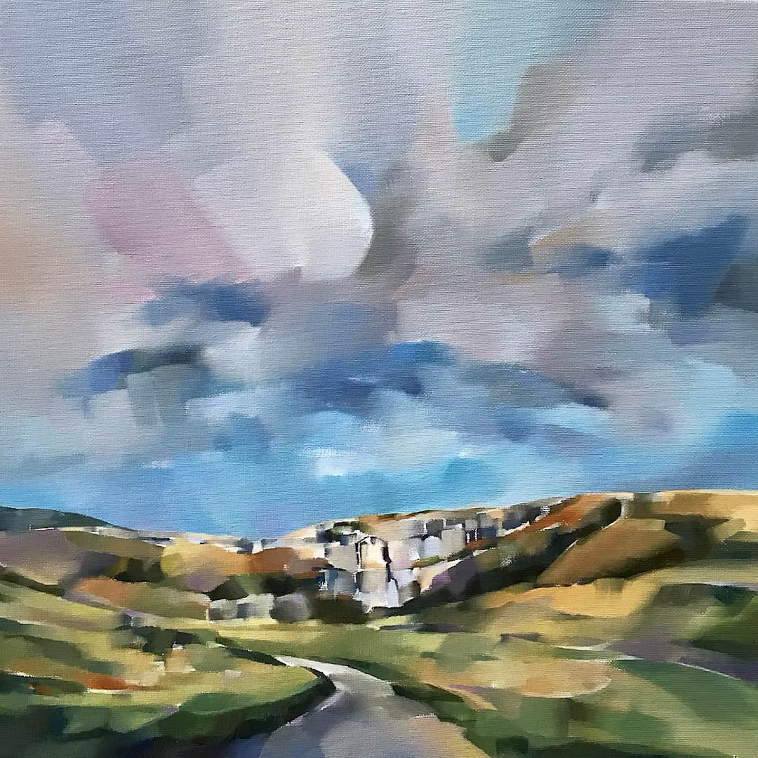 Malham Cove Greeting Card - Just Makers Katherine Whitby