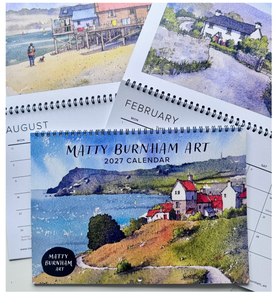 Matty Burnham Art 2027 Calendar - Matty Burnham_Just Makers