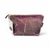 Mauve Embroidered Silk Make Up Bag - Amanda Scott_Just Makers