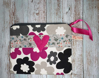 Mek Up Bag Purse - Touchy Feely Textiles_Just Makers