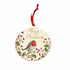 Merry Christmas Robin Large Bauble Decoration by Sarah Tustin_Just Makers