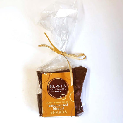 Milk Chocolate Caramelised Biscuit Shards by Guppy&
