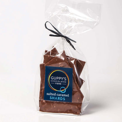 Milk Chocolate Salted Caramel Shards by Guppy&