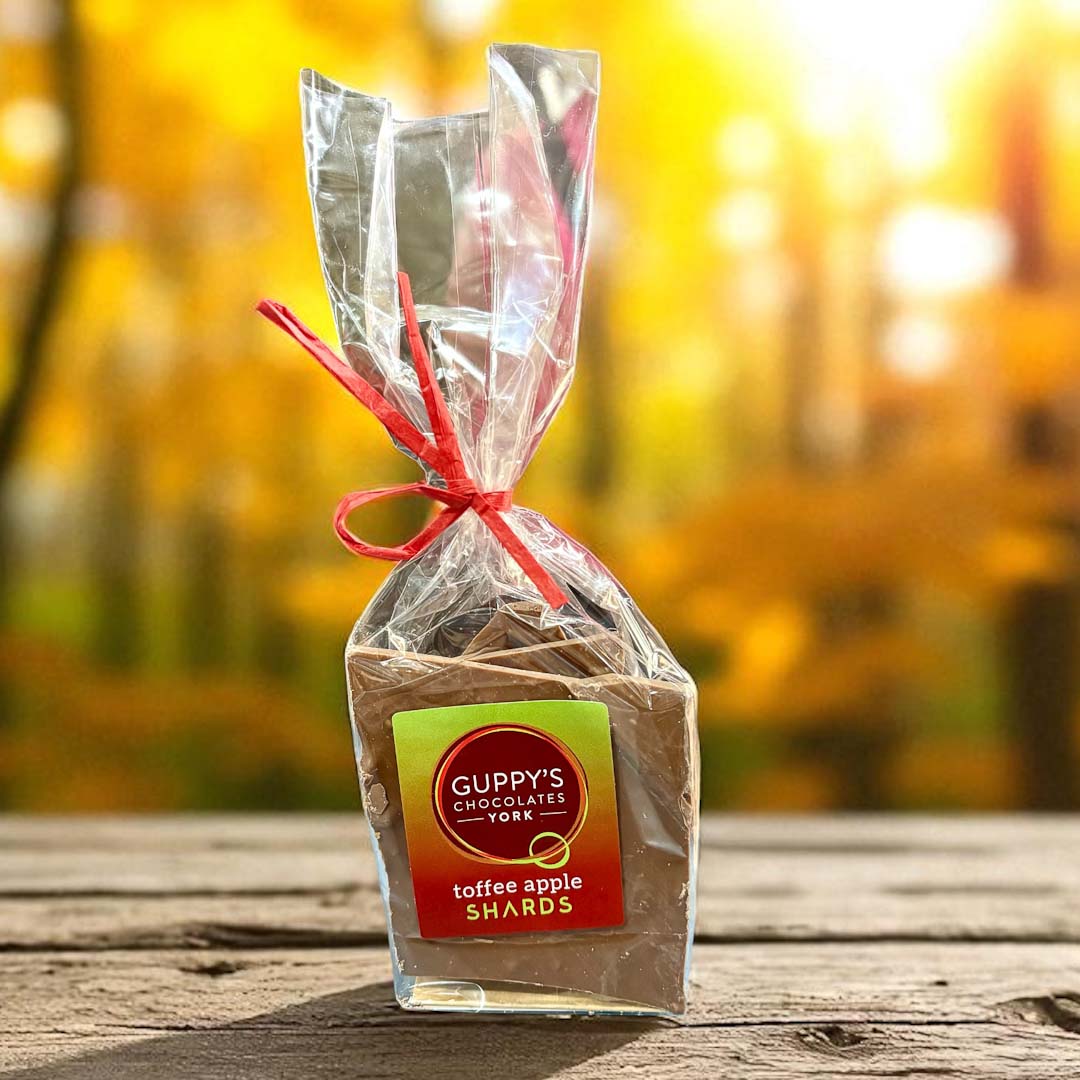 Milk Chocolate Toffee Apple Shards - Guppy&
