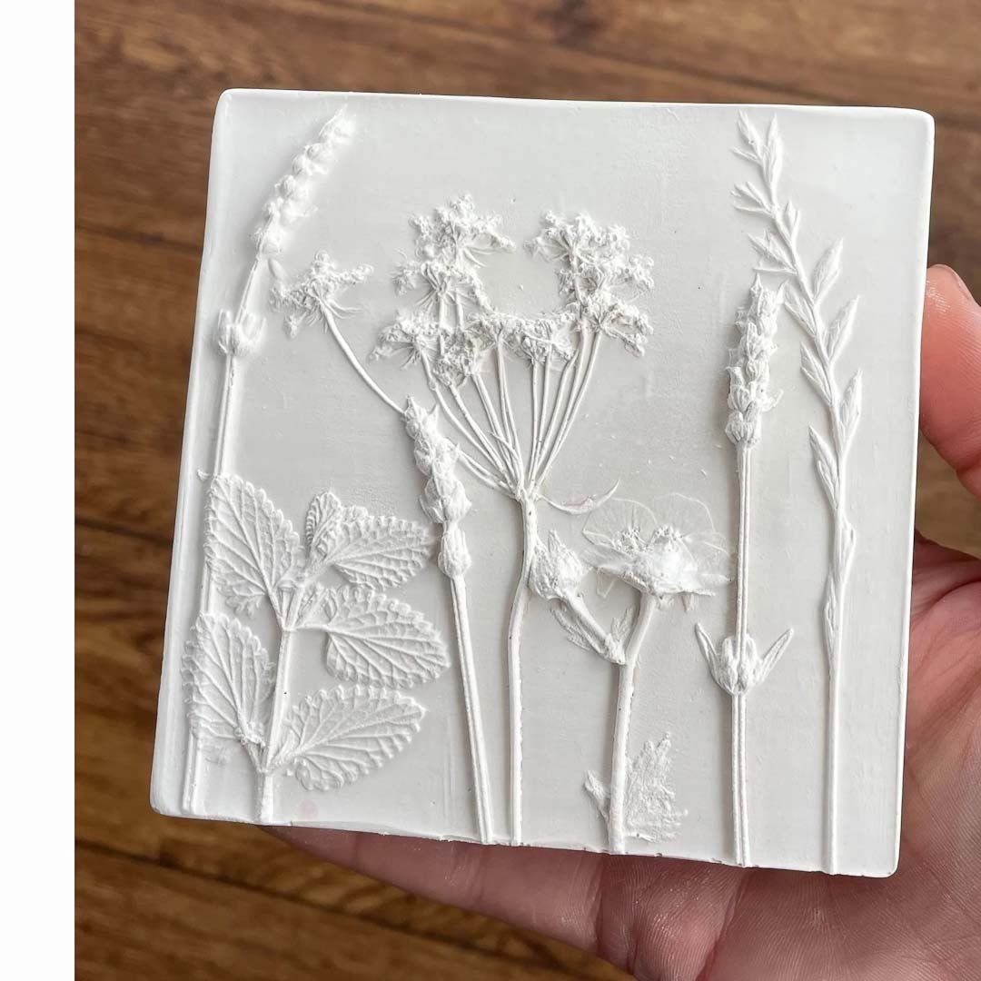 Mini Meadow Botanical Cast in Green Frame - Tara Joy Botanical - Just Makers Tara Joy Botanical and Ceramics