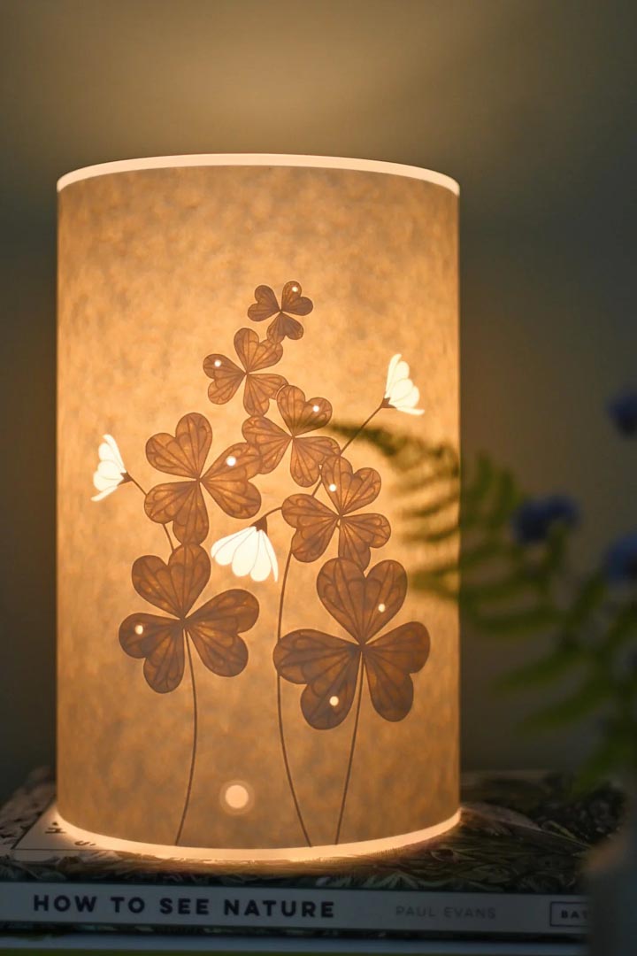 Mini Wood Sorrel Table Lamp - Hannah Nunn_Just Makers