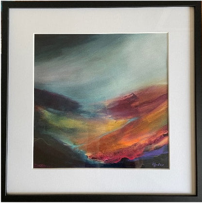 Mist Over the Boundary Stone Original Painting - Emma Butler_Just Makers