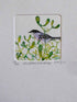 Mistletoe and Black Cap Etching - Moira Mctague_Just Makers