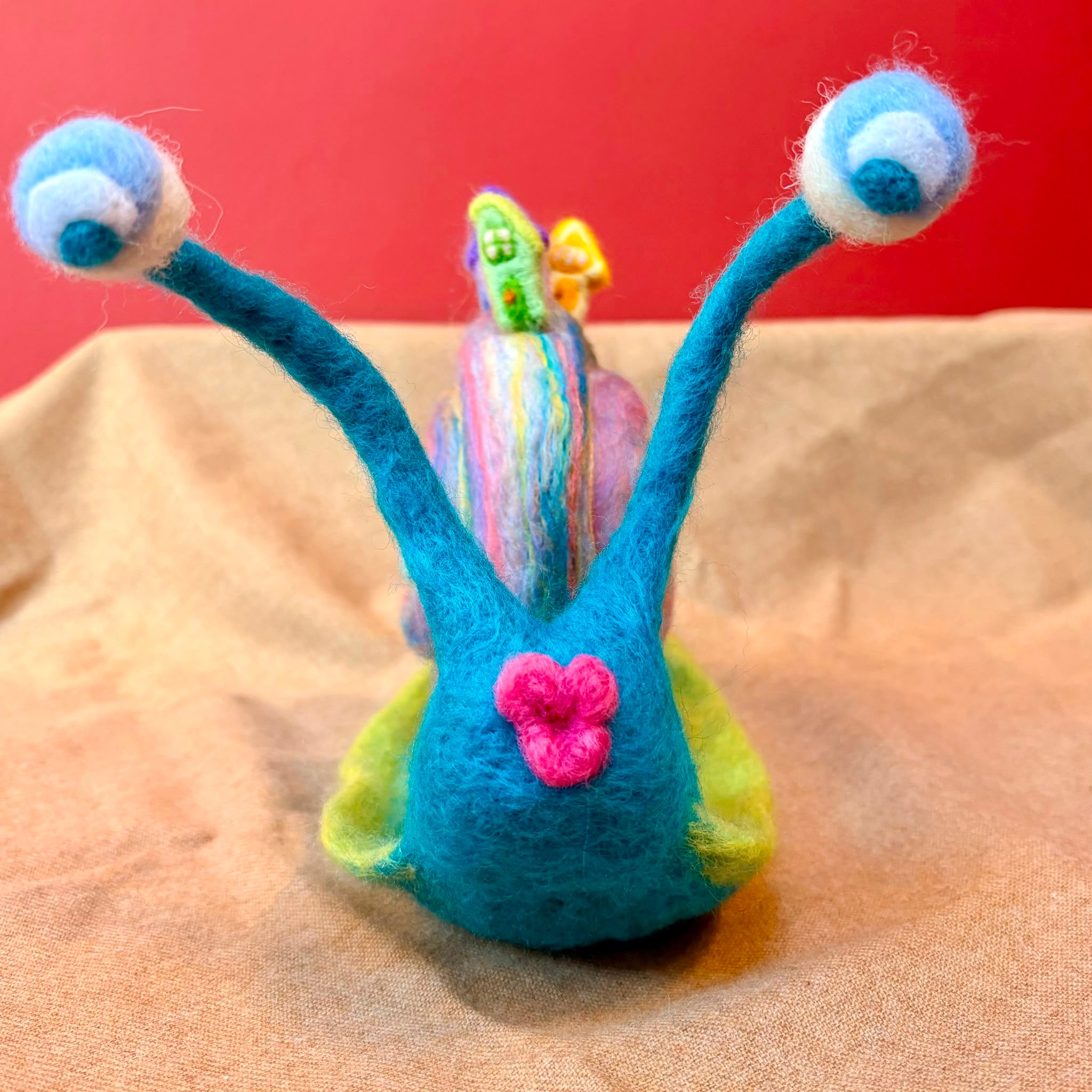 Moving House Felt Sculpture - Felts by Hannah_Just Makers