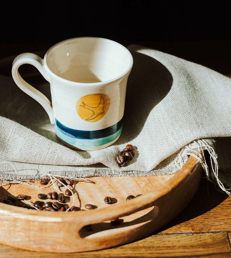 Mug - Golden Swift - Lorna Gilbert_Just Makers