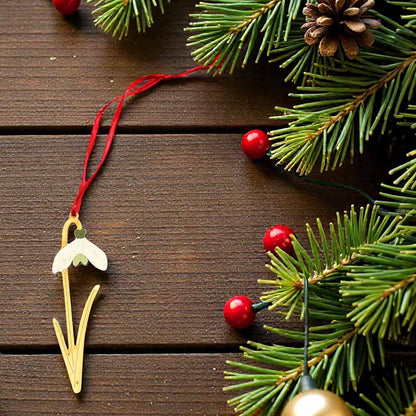 Natty Deco Snowdrop Flower Drop_Just Makers