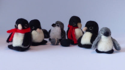 Needle Felt Penguin - Pam Chilton_Just Makers