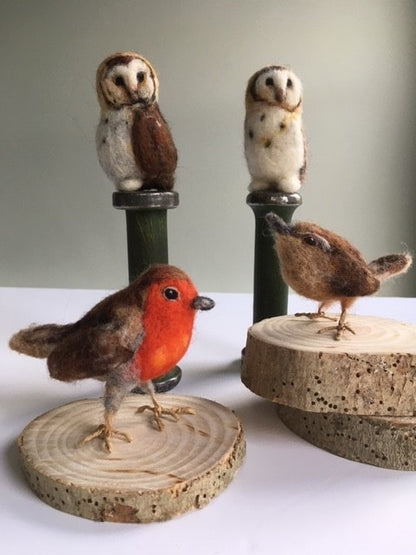 Needle Felt Robin - Pam Chilton_Just Makers