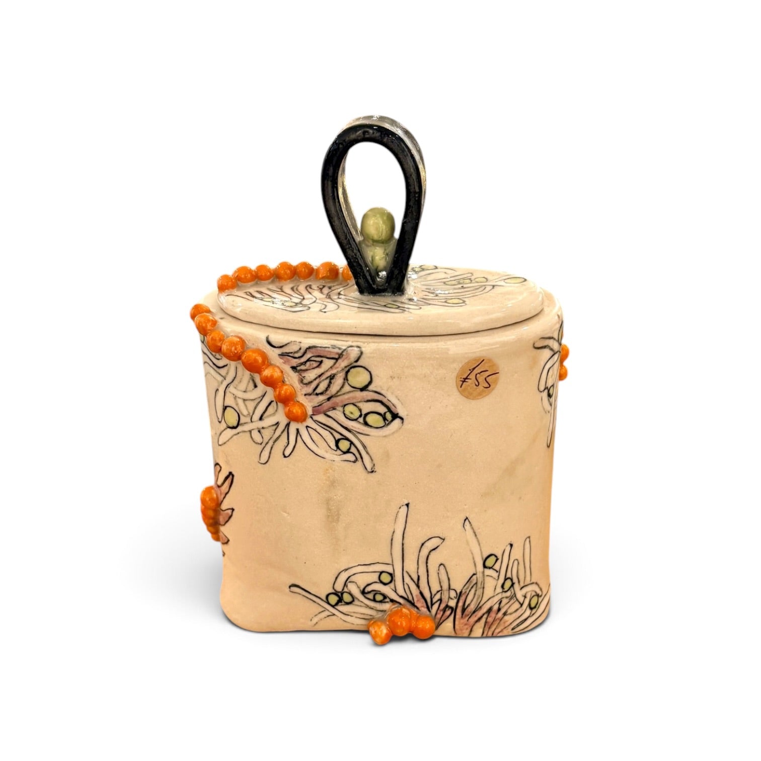 New Life Keepsake Pot - Kissed Frog Ceramics_Just Makers