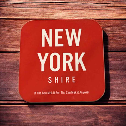 New York Shire Coaster (red) - JAM Artwork_Just Makers