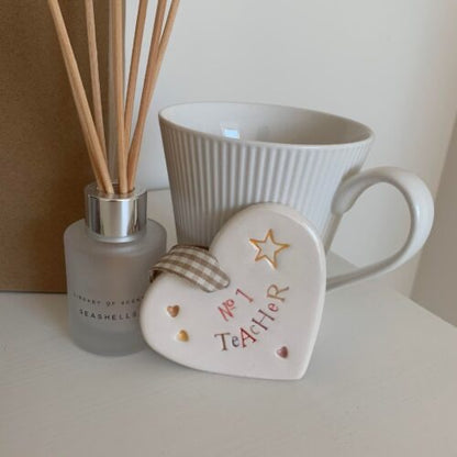 No. 1 Teacher Heart - Jamali Annay Designs_Just Makers