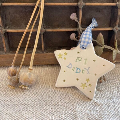 No 1 Daddy Star - Jamali Annay Designs - Just Makers Jamali Annay Designs