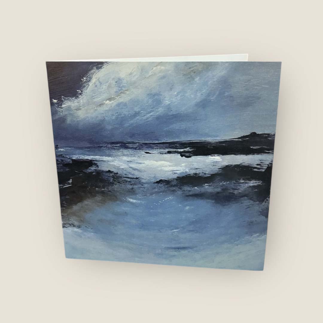 No Shelter Greeting Card - Ailsa Read - Just Makers Ailsa Read Fine Art Painter