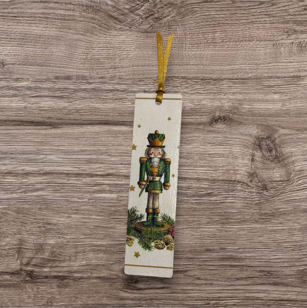 Nutcracker Christmas Small Bookmark - Sarah Tustin_Just Makers