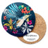 Nuthatch Cherry Blossom Coaster - Bean and Bemble_Just Makers
