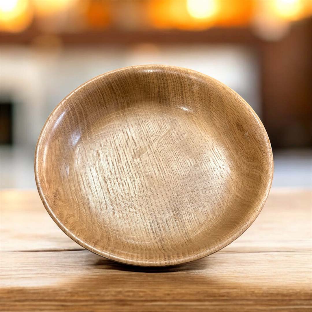 Oak Wooden Bowl Inner - Mike Bentley_Just Makers