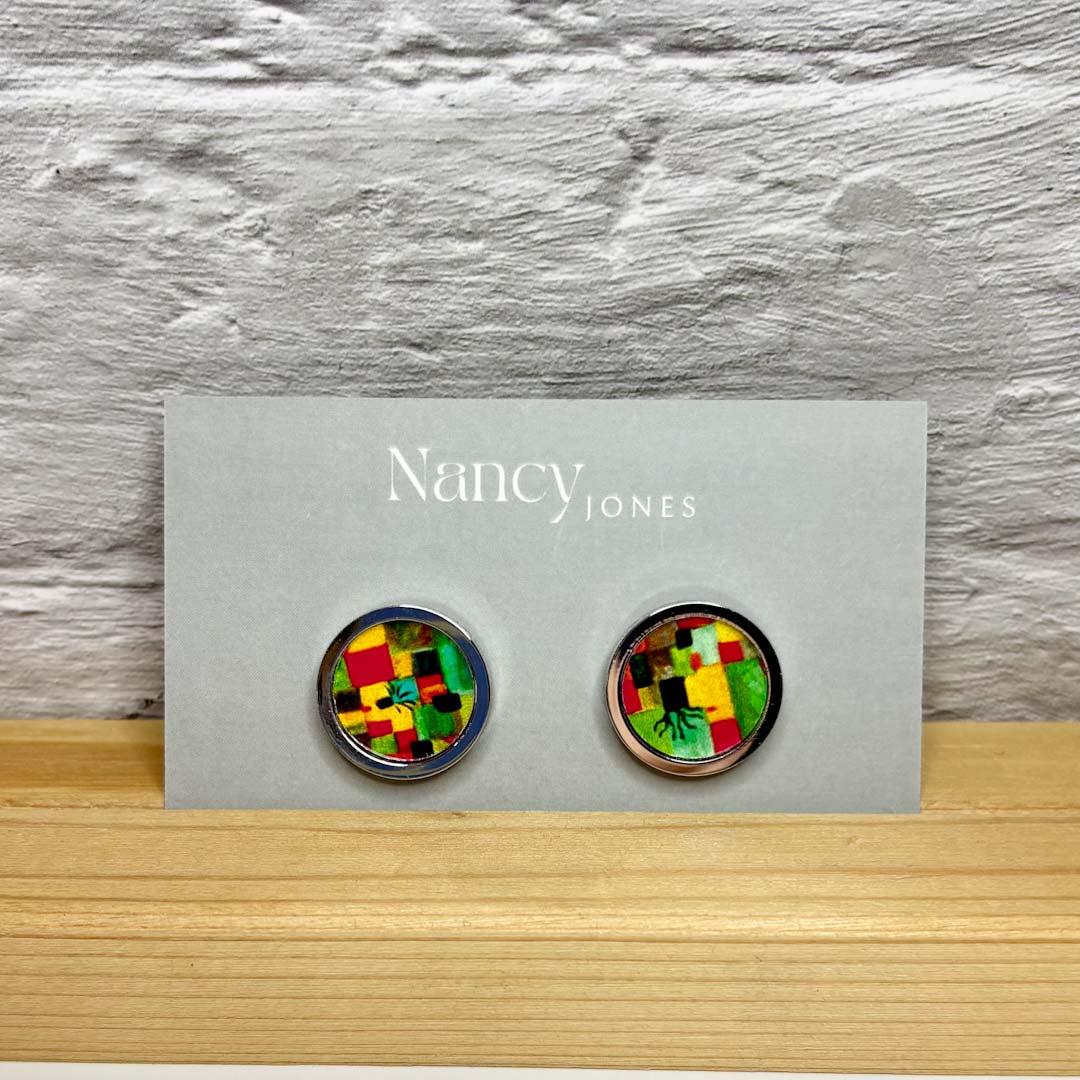 Orange Trees Cufflinks - Nancy Jones_Just  Makers