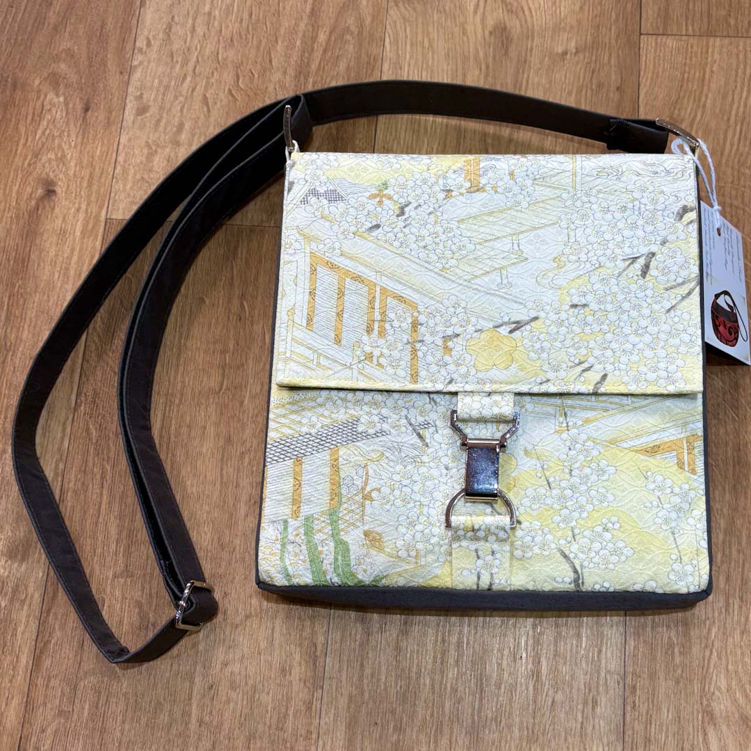 Oriental Patterned Kimono Silk Handbag - Amanda Scott_Just Makers