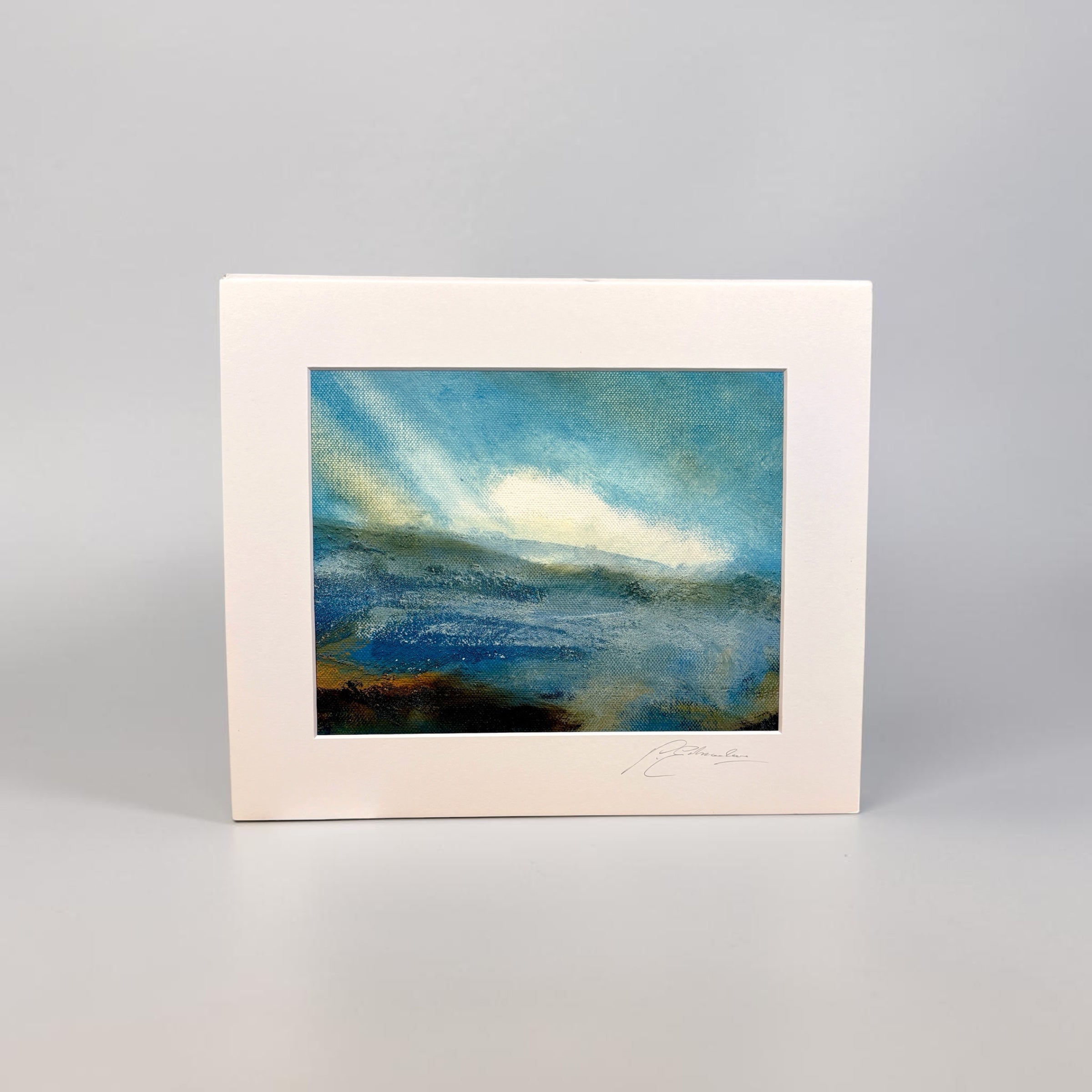 Original Mixed Media Landscape No. 1 - Paul Edmondson_Just Makers
