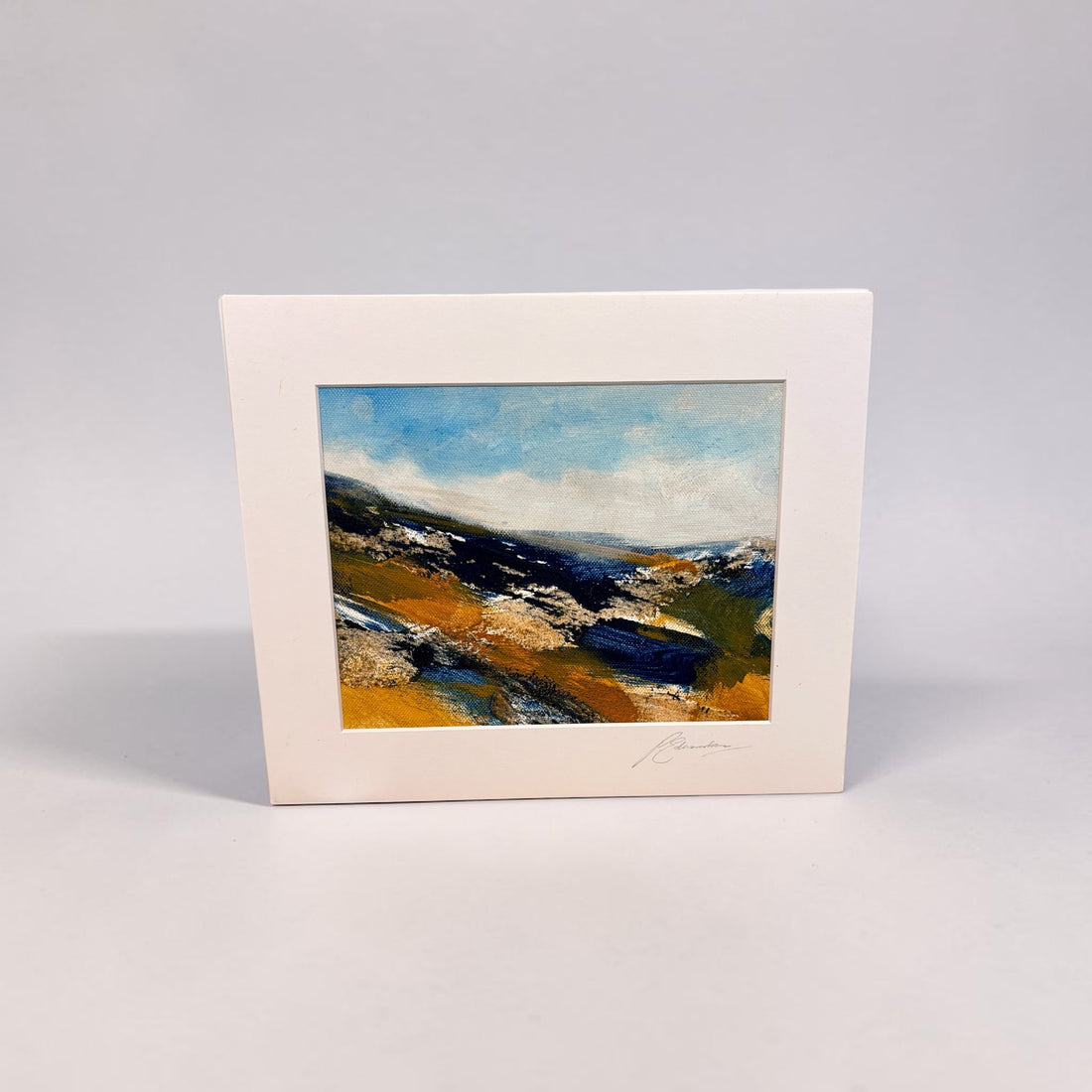 Original Mixed Media Landscape No. 3 - Paul Edmondson_Just Makers
