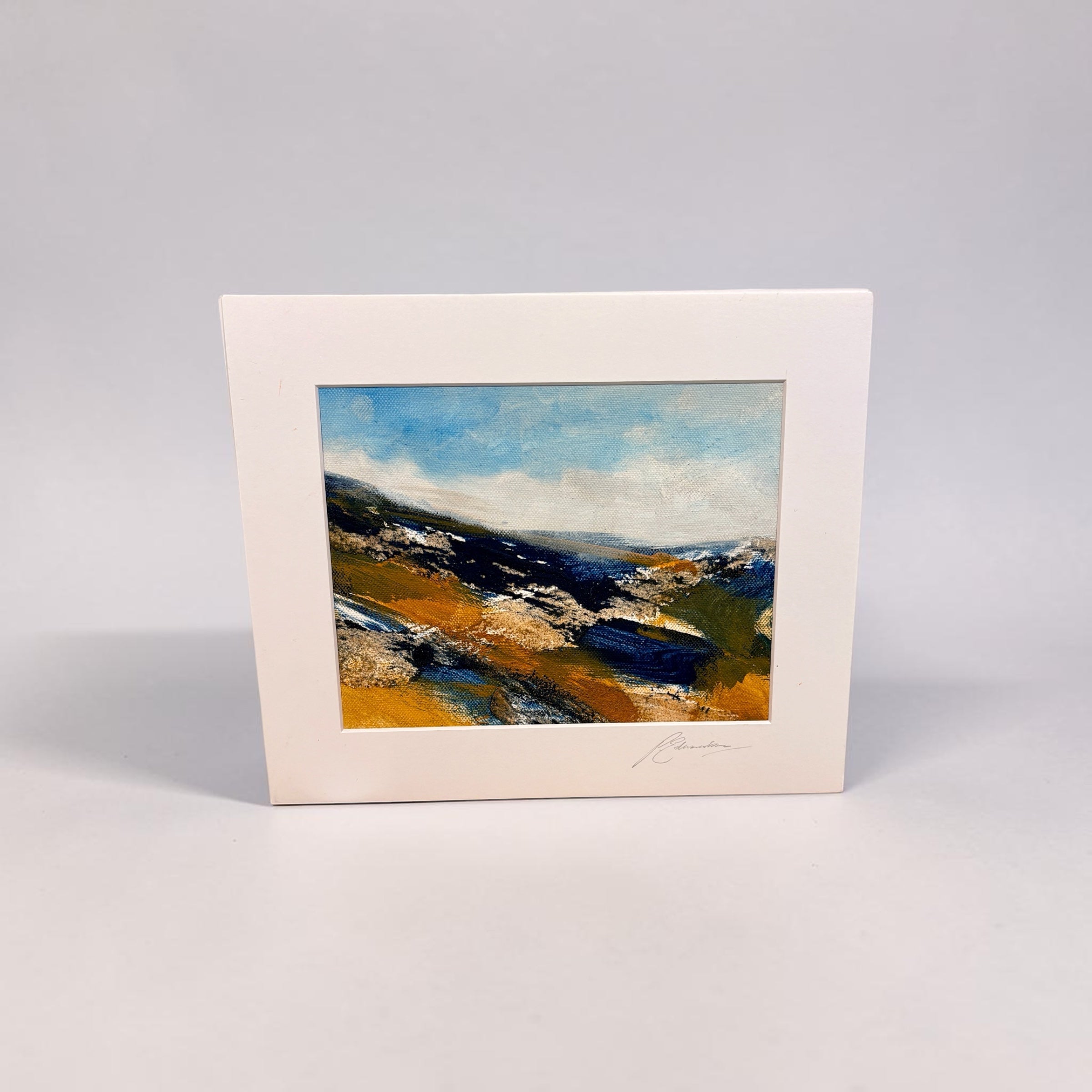 Original Mixed Media Landscape No. 3 - Paul Edmondson_Just Makers