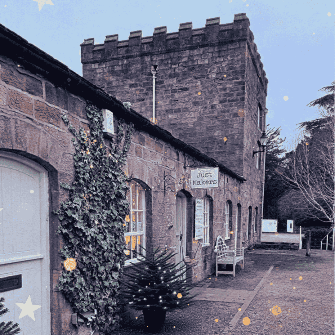 Outside Just Makers at Christmas_Just Makers