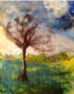 Painting with Wool Workshop with Jo Hunter_Just Makers