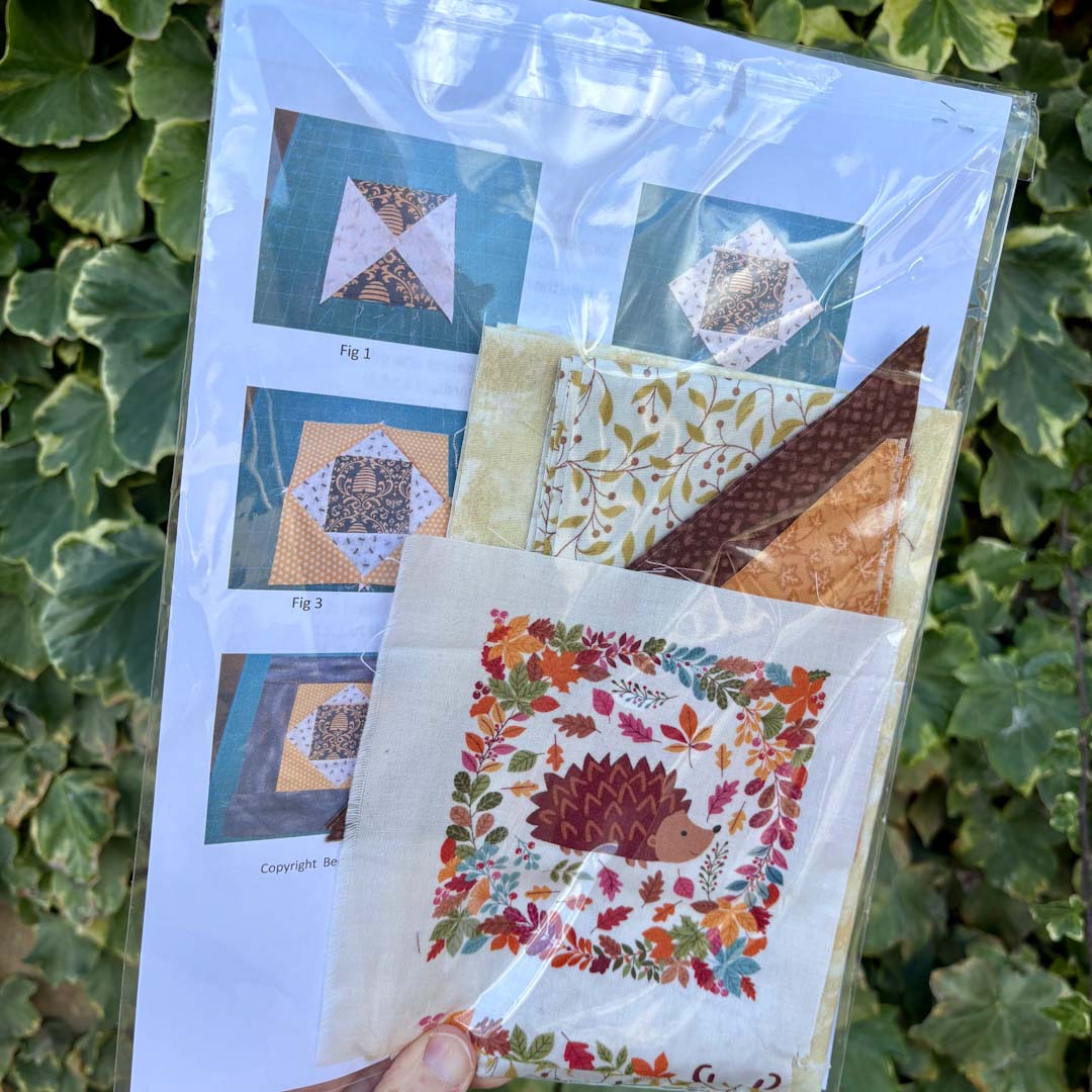 Patchwork Cushion Making Kit  2- Bee-spoke Quilts_Just Makers